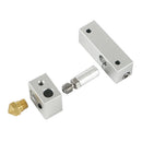 MK10 Heating Block + Brass Nozzle + Cover Kit for Wanhao i3 / i3 Plus