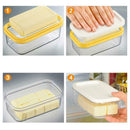 Butter Box Cheese Cutting Crisper Sealed Rectangular Storage Box