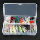 106 Pcs Fishing Lures Set Multi-Function Full Swimming Bait Fishing Accesso