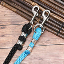 2M Strong Twisted Horse Dog Lead Rope Trigger Clip Snap Hook Equestrian Halt-OZ