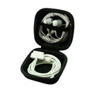Portable Zipper Closure Storage Protective EVA Accessories Travel Headphone Case
