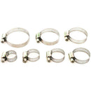 60Pcs Assorted Size Hose Clamps Kit Stainless Steel Adjustable 8-38mm Hose Clamp