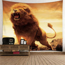 Wall Tapestry Hanging Bedspread Beach Towel Throw Blanket Dorm Lion 60inch