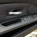 Window Switch Panel Bezel Front Left Driver Side for BMW E60 08-10 (Black)