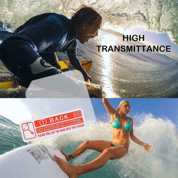 Clear LCD Screen Protector Film Foil Saver for GoPro Hero 5/4 Session #gib