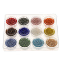 3600Pcs 2mm Round Czech Glass   Spacer Beads Jewelry Making DIY Crafts