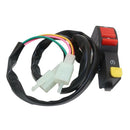 Motorcycle 7/8" Handlebar Horn Turn Signal Light Indicator ON / OFF Switch