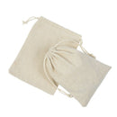 50Pcs Handmade Muslin Cotton and Linen Drawstring Packaging Gift Bags for C A8O6