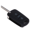 Guscio Rigido Cover Chiave Telecomando di Ricambio Auto 3 Tasti Pieghevole 3C