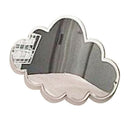 Wooden Cloud Wall Hanging Mirror Decor Baby Kid's Room Nursery Ornament