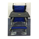 Wheelchair Tray Table with 2 Cup Holder  Portable Lap Tray for Disabled