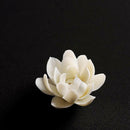 Ceramic White Lotus Incense Burner Home Decor Incense Stick Holder Aromather Hn