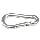 Carabiner Clip Snap Hook Spring Loaded Steel Karabiner Carabina Carb FT