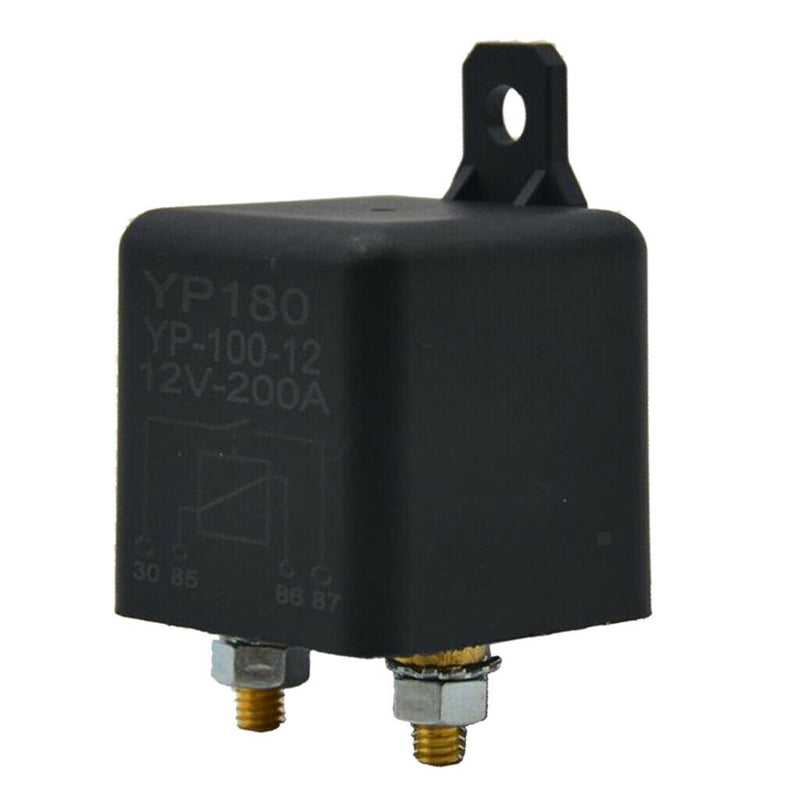200A AMP Car Starter Automotive Relay Heavy Duty SPST 4pin DC 12V Terminals