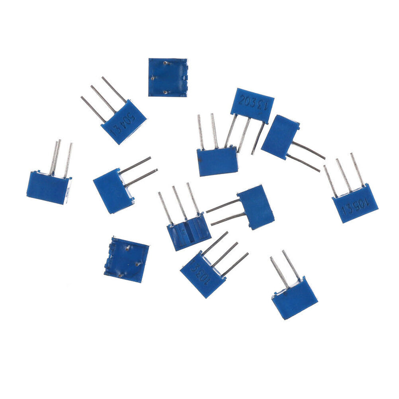 13 Values 3362P Trimmer Potentiometer Kit Pack Variable Resistor 100R-1 B Hn