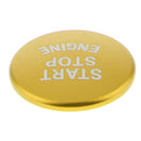 Auto Car Start Stop Engine Button Switch Cover Golden For BMW 1 2 3 4 Series