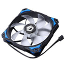 Controller Cooler Pl - 12025 120 Mm Led Fans 4 Pin Pwm Control (blue) I4A6