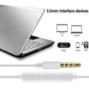 Wired Earphones Headphones With MIC For Smart Phones Laptop Tablets Best X3V2