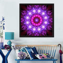 Purple Flower Full Drill Diamond Painting Embroidery DIY Cross Stitch Decor