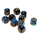 20 pack of 16mm Opaque Six Sided Spot Dice Games D6 D&D RPG