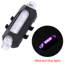 Bike Lamp XPE LED Waterproof for Bicycle Headlight Taillight Set (Blue)