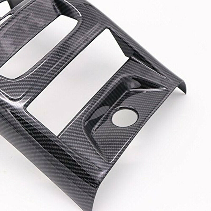 For Bmw X3 G01 X4 G02 Carbon Fiber Style Rear Air Vent Outlet Cover 2018-20 H6R1