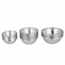 16pcs Aluminum Bath Bomb Mold 3 size DIY Bath Fizzy Sphere Round Ball Mold