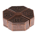 4pcs Alloy Brain Teaser Puzzles Puzzle Box for Adults Puzzle Games Brain Puzzles