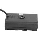 Dummy Battery to D Tap Spring Coiled Power Cable for Sony NP F550 Monitor Bank