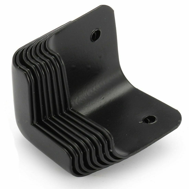 8pcs Black iron Amp Amplifier Speaker Cabinet Corners Protector