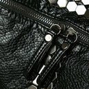 Pu Leather Shoulder Bag Female Bag College Wind Bag Travel Backpack Women'S