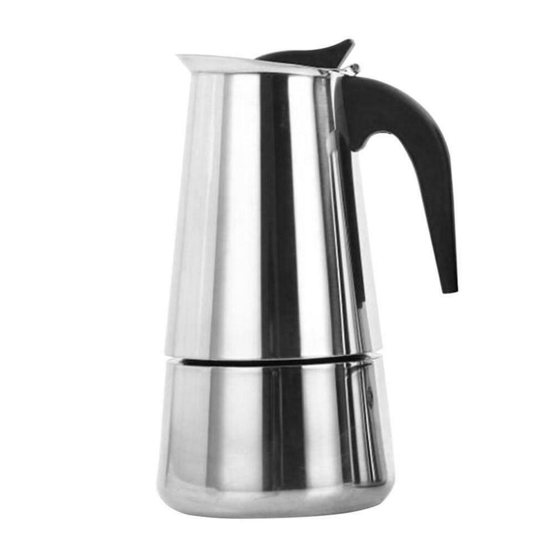 Stainless Steel Filter Mocha Coffee Pot Moka Italian Coffee Maker (100ml)