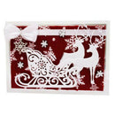 Christmas Deer Metal Cutting Dies Stencil for Scrapbooking Album Card DIY Craft