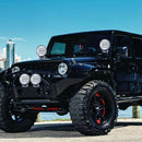 2Pcs 62W Offroad LED Light Bar Flood Spot Combo Beam Spotlight 12V For Jeep