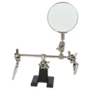 Auxiliary Alligator Clip Desktop Magnifier Magnifying Glasses Jewelry Repair