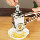 Rotary Cutter Ginger Garlic Shredder Stainless Steel Hand Shake