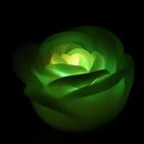 7 Color Romantic Changing LED Floating Rose Flower Candle Night Light