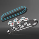 Mini Magnetic Car Phone Holder Dashboard Paste Stand for Smartphone (Grey) A