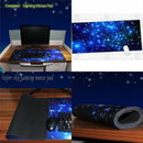 Large Galaxy Anti-Slip Laptop Computer Gaming Large Mouse Pad Keyboard Matã€HME