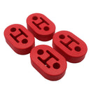 4 Pieces Of Insulating Rubber Mounting Hook Pipe Mounting Bracket Drain Pipe 2