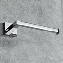 Chrome Square Bathroom Toilet Roll Holder. Wall Mounted Toilet Roll