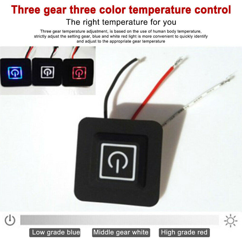 Carbon Fiber Outdoor Camping Electric USB Charging Heating Pads Running Travel