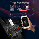 T60 Dual USB Charger Car Kit Bluetooth Handsfree FM Transmitter MP3 Player