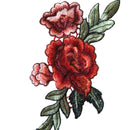 Rose Flowers Patch Floral Embroidered Applique Patches Sew on For DIY ~ï¼ˆ