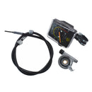 Resettable Bike Speedometer Odometer Gauges Analog Retro Classic for Exercycle