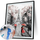 Painting By Numbers Kit DIY Walking Lovers Canvas Oil Art Picture Craft