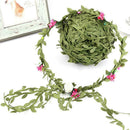 Artificial Green Floral Mosaic Decoration DIY Weaving Accessories Garland N7Q3