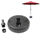 38cm Patio Umbrella Base Stand Heavy Duty Holder Outdoor Market Yard Beach J5F4