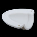 New Boat Clamshell Ventilator Wire Vent Cover UV & Weather Resistant L,White