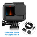 Sports Action Camera Frame Cover for Gopro Hero 9 Protective Guard Housing  A